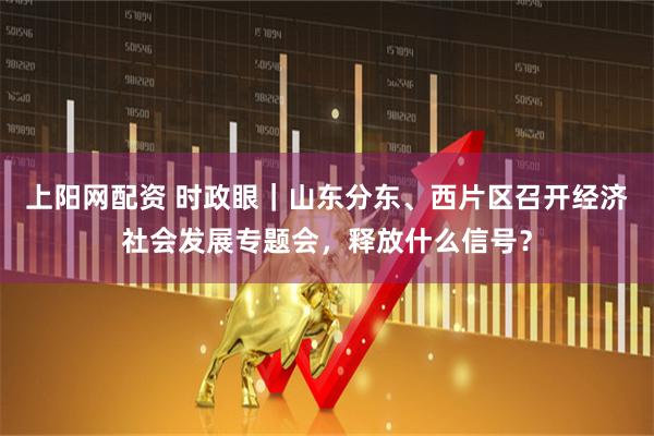 上阳网配资 时政眼｜山东分东、西片区召开经济社会发展专题会，释放什么信号？