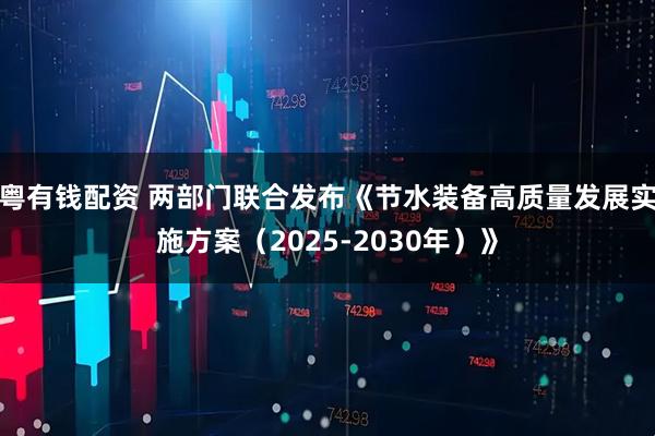 粤有钱配资 两部门联合发布《节水装备高质量发展实施方案（2025-2030年）》